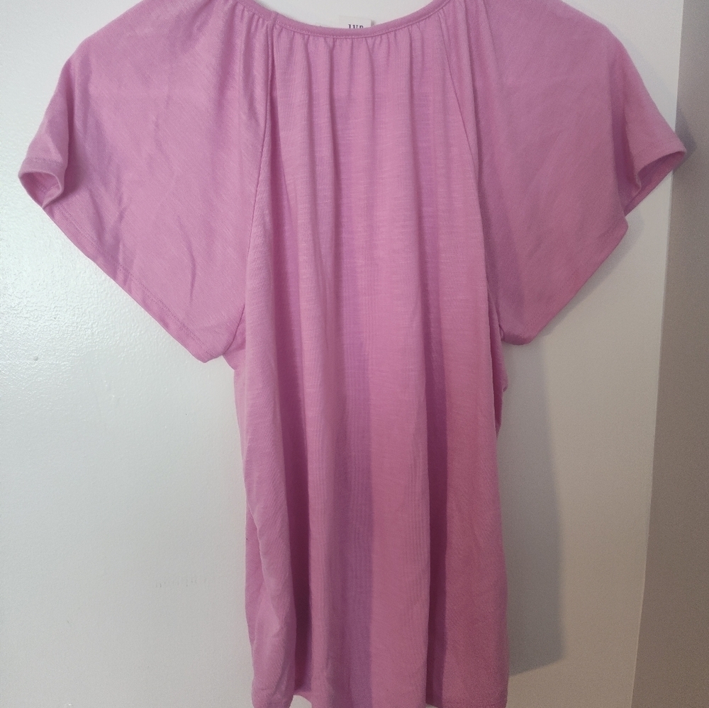 Gap pink tee shirt size m #77 - Picture 2 of 2
